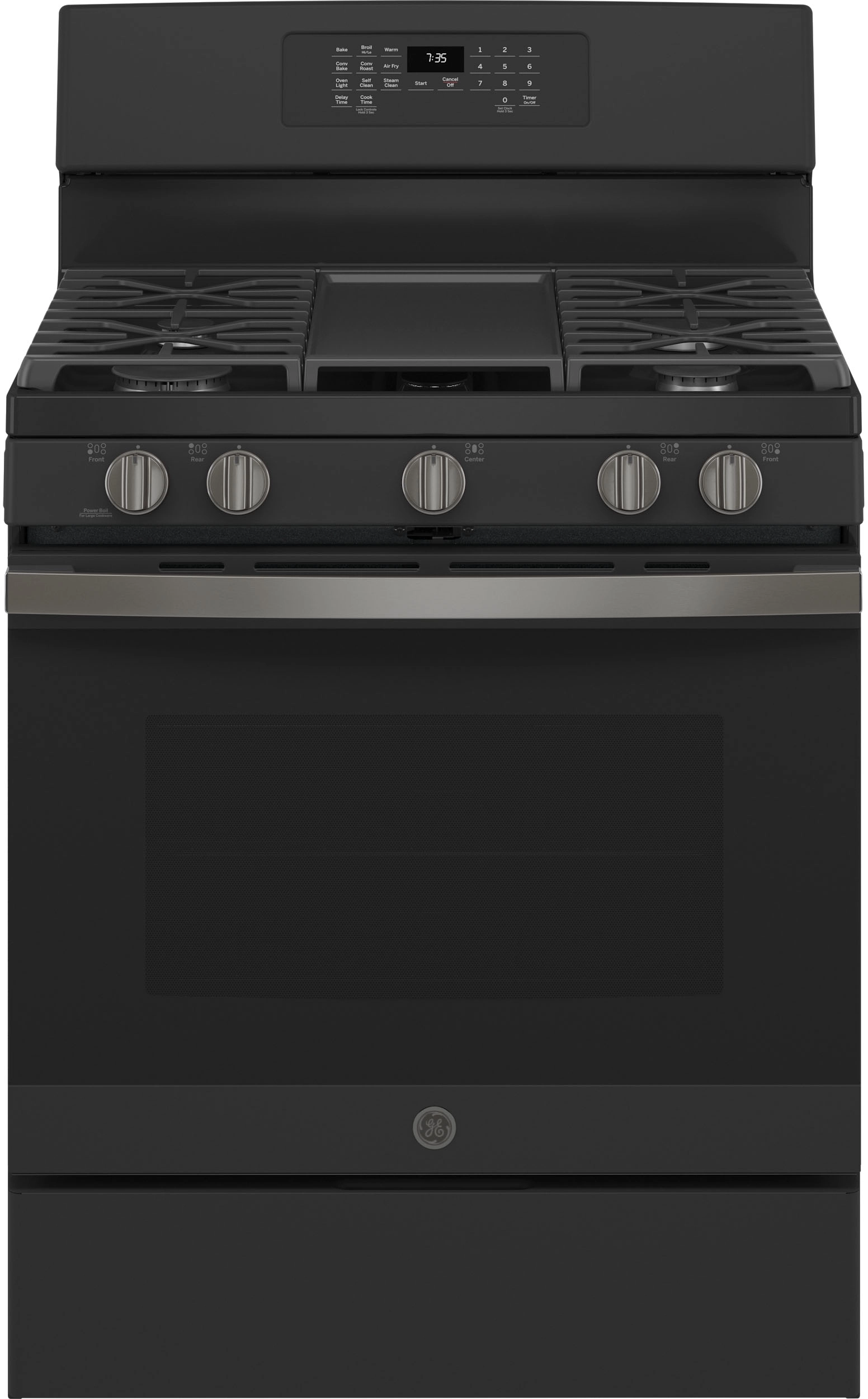 GE JGB735FPDS Fingerprint Resistant, Black Slate