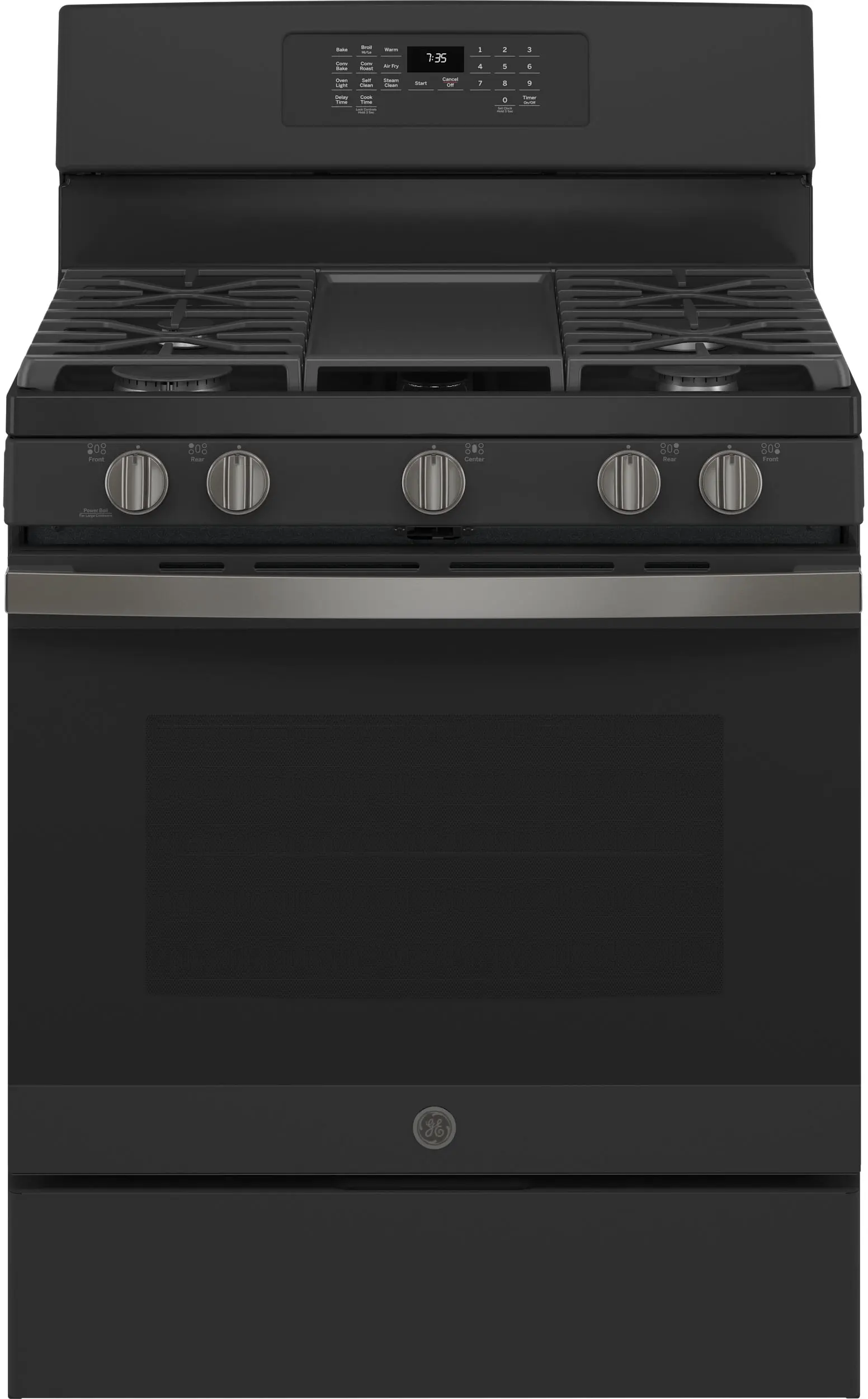 GE JGB735FPDS Fingerprint Resistant, Black Slate