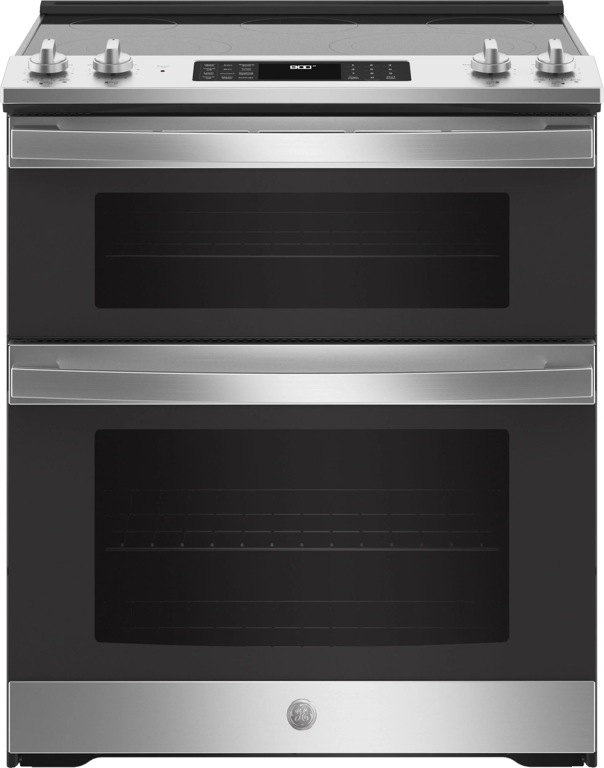 GE JSS86SPSS 30 Inch Slide-In Electric Range Stainless Steel