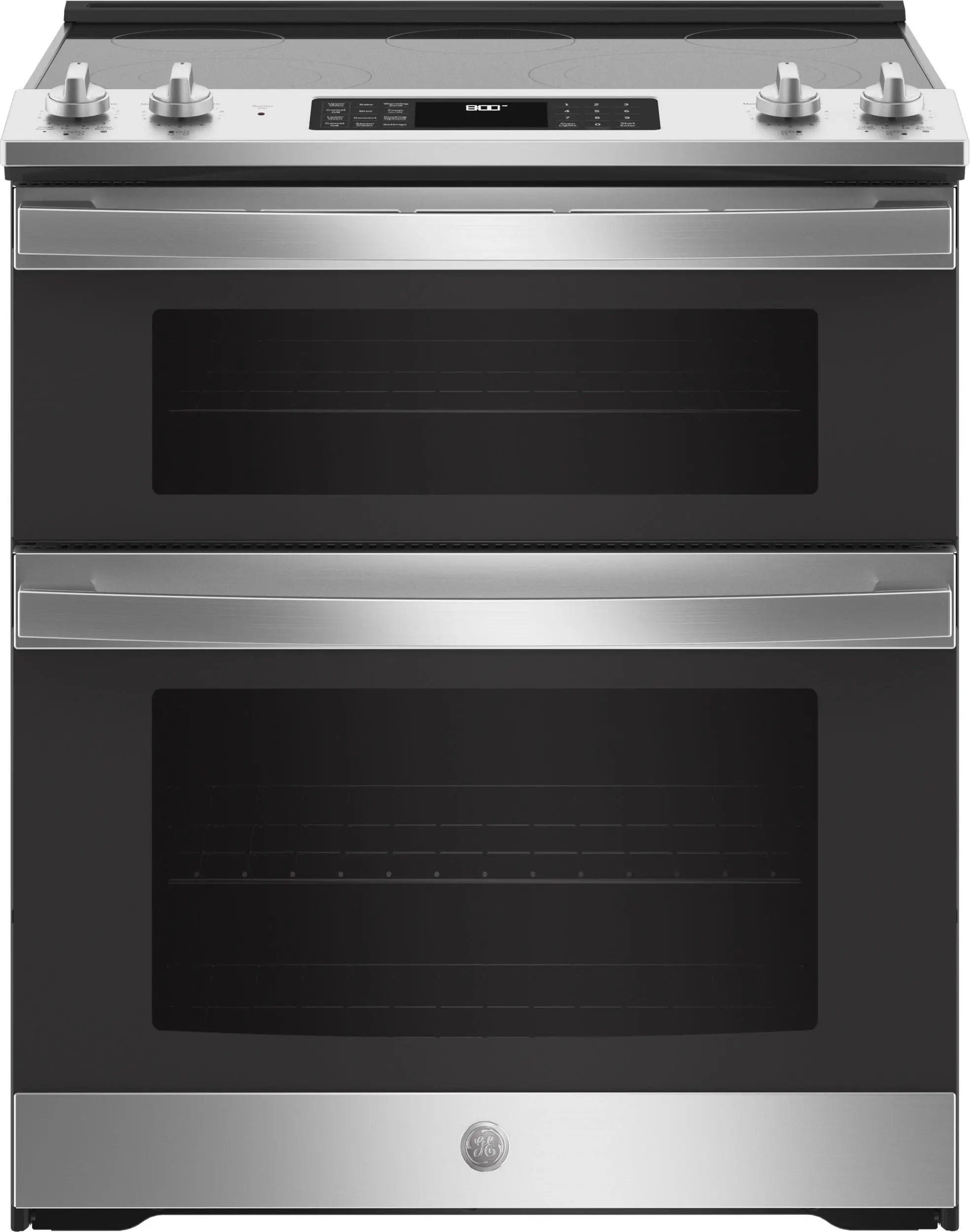 GE JSS86SPSS 30 Inch Slide-In Electric Range Stainless Steel