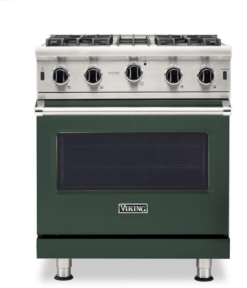 Viking VGIC53024BBF Blackforest Green, Natural Gas