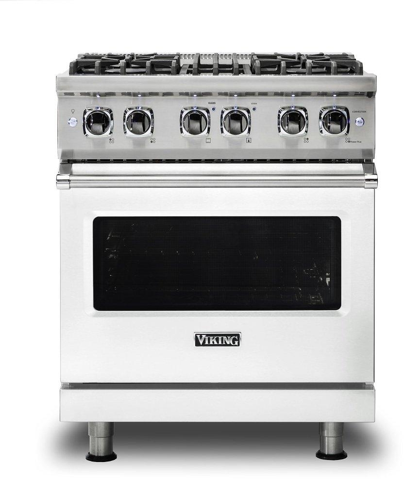 Viking VDR5304BFWLP Frost White, Liquid Propane