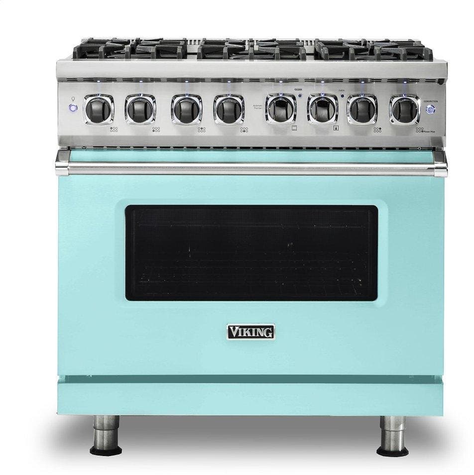 Viking VDR5366BBW Bywater Blue, Natural Gas