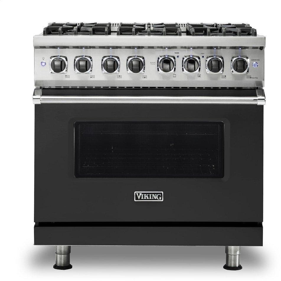Viking VDR5366BCSLP Cast Black, Liquid Propane
