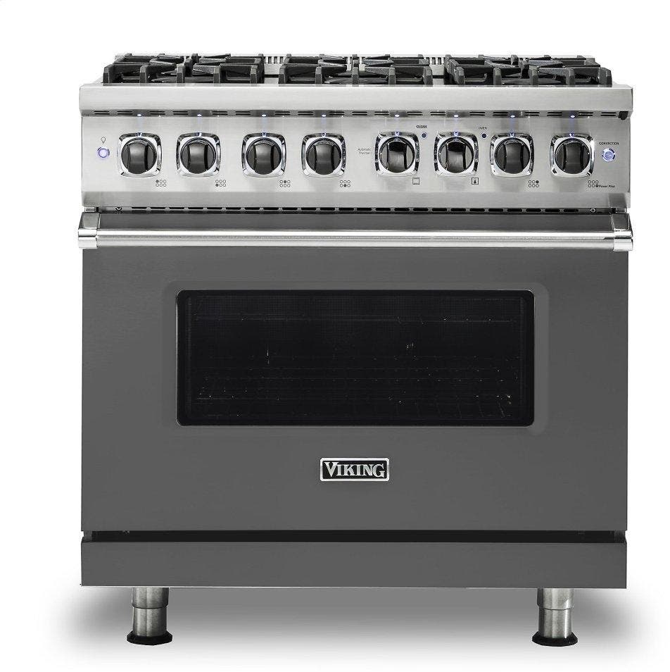 Viking VDR5366BDG Damascus Grey, Natural Gas