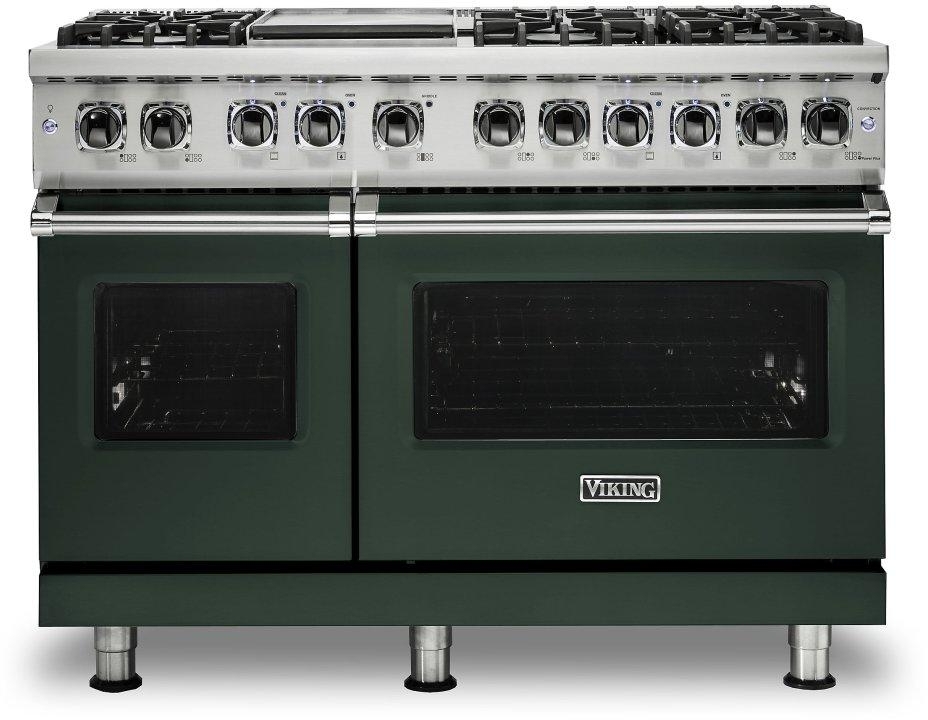 Viking VDR5486GBF Blackforest Green, Natural Gas