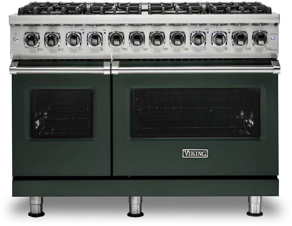 Viking VDR5488BBF Blackforest Green, Natural Gas