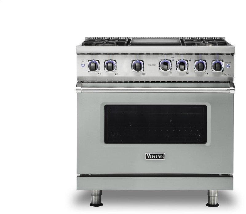 Viking VDR73624GAG Arctic Grey, Natural Gas