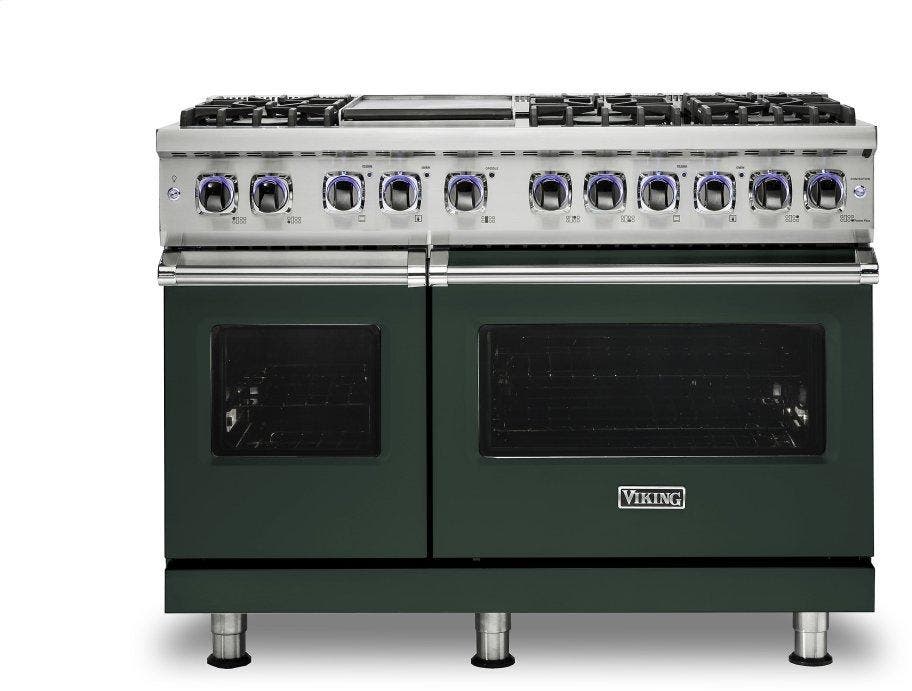 Viking VDR74826GBFLP Blackforest Green, Liquid Propane