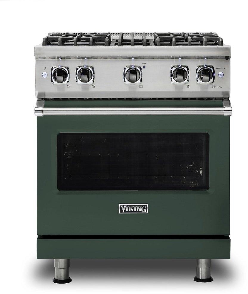 Viking VGR5304BBF Blackforest Green, Natural Gas