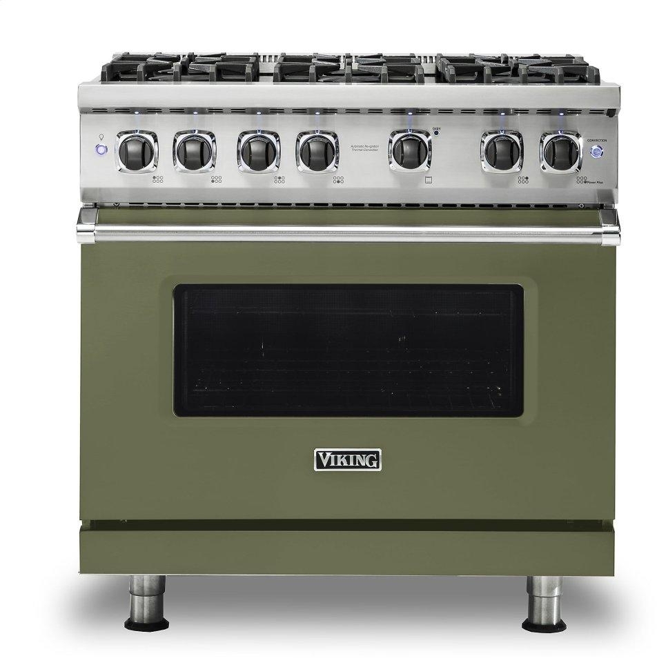 Viking VGR5366BCY Cypress Green, Natural Gas