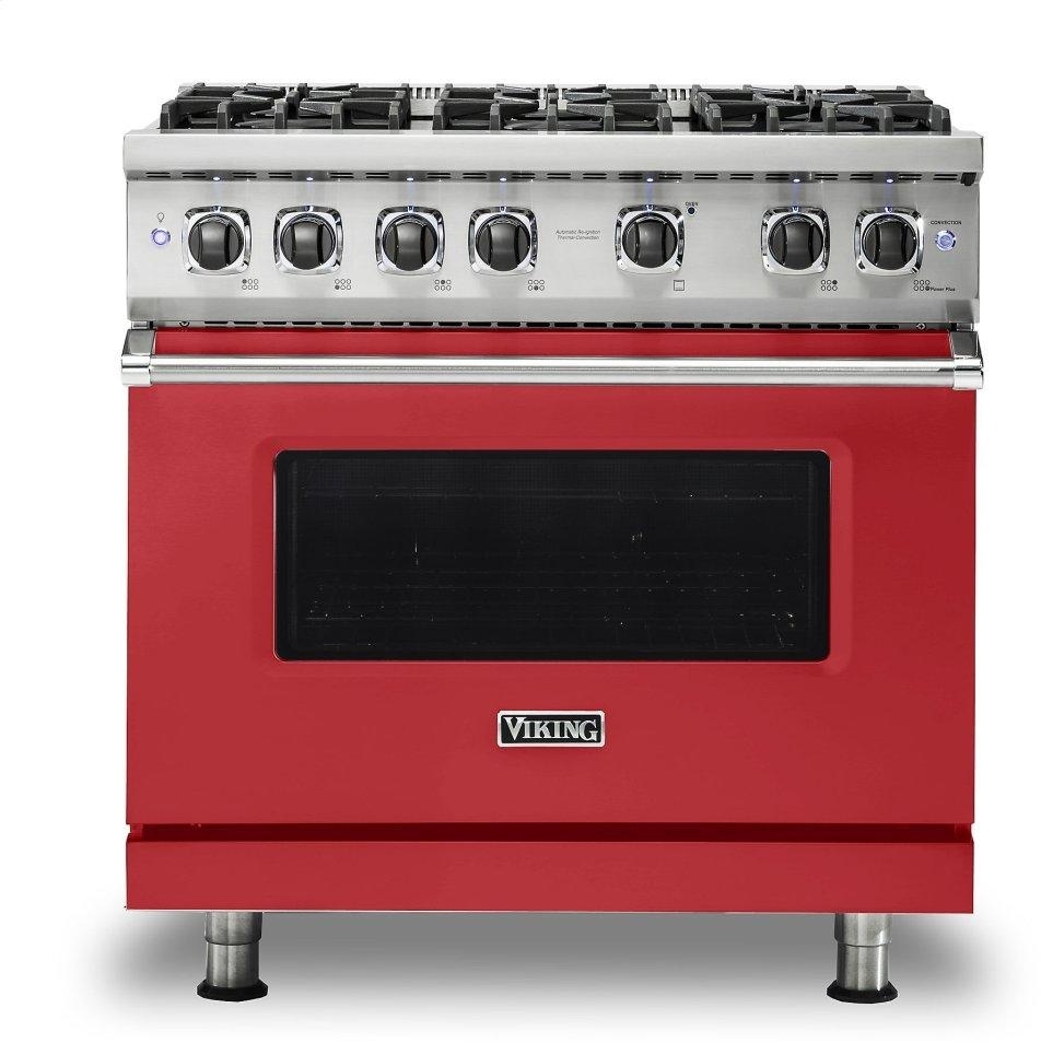 Viking VGR5366BSM San Marzano Red, Natural Gas