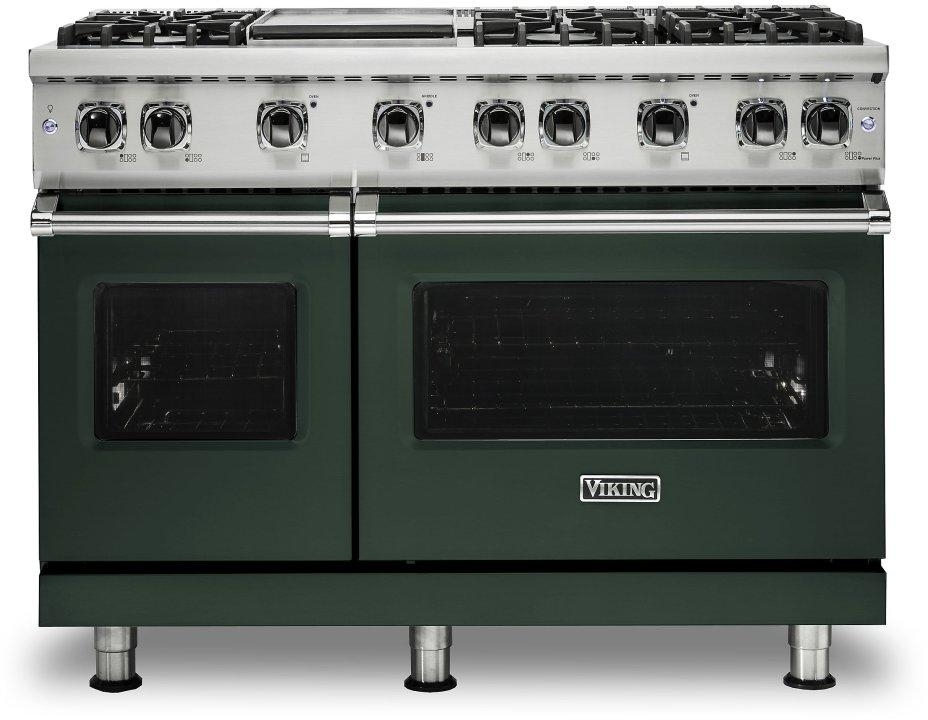 Viking VGR5486GBF Blackforest Green, Natural Gas