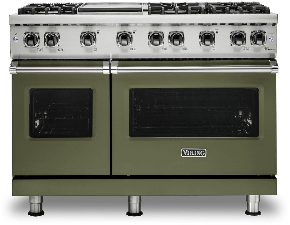 Viking VGR5486GCY Cypress Green, Natural Gas