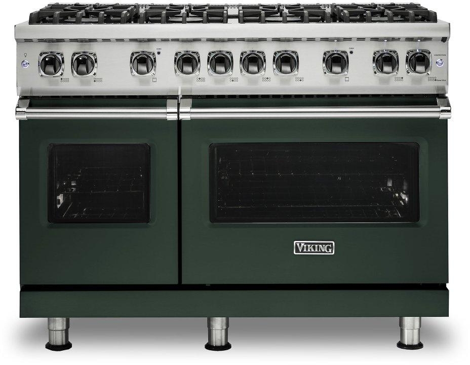 Viking VGR5488BBF Blackforest Green, Natural Gas