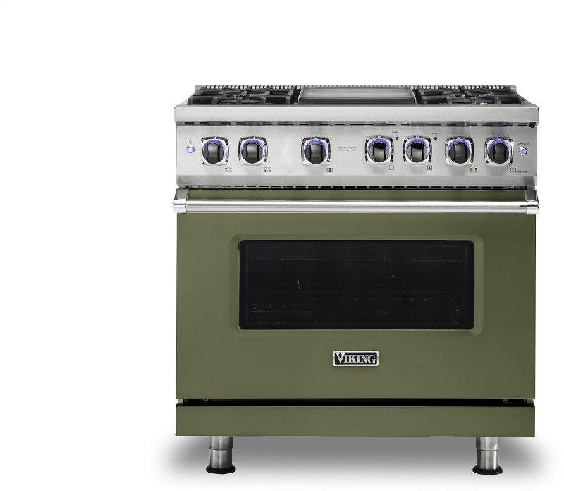 Viking VGR73624GCYLP Cypress Green with Liquid Propane