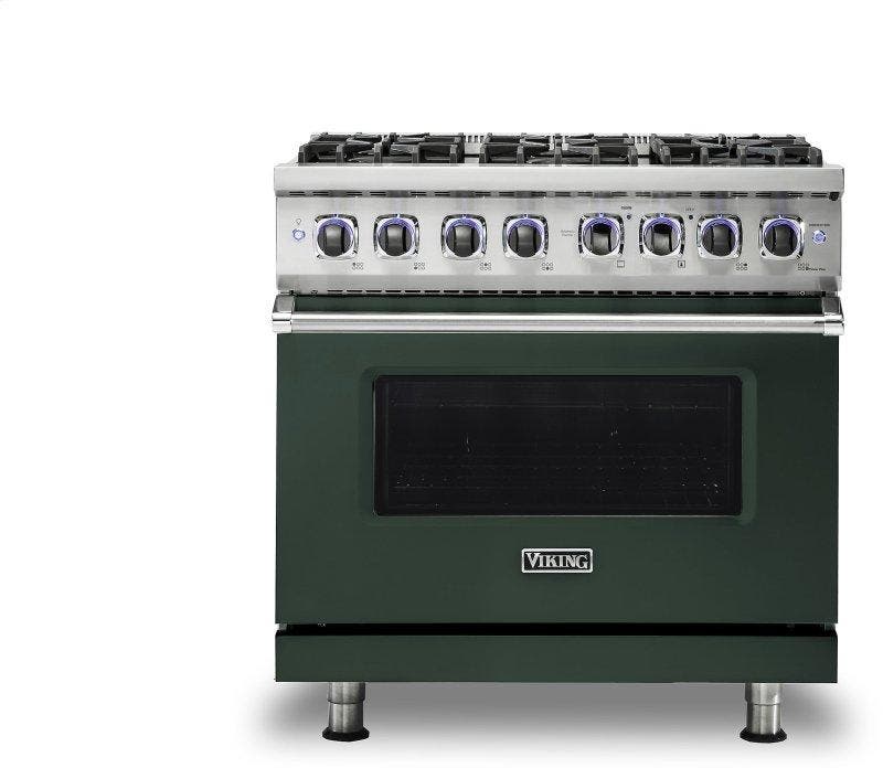 Viking VGR73626BBF Blackforest Green with Natural Gas