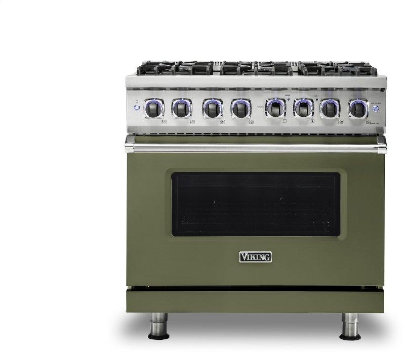 Viking VGR73626BCYLP Cypress Green with Liquid Propane