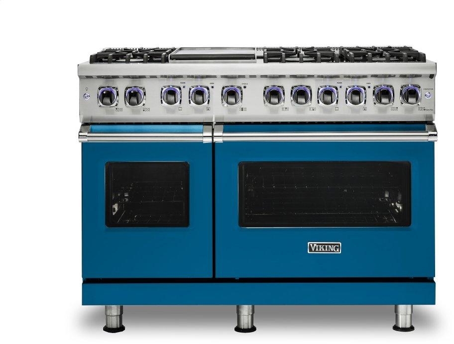 Viking VGR74826GAB Alluvial Blue with Natural Gas