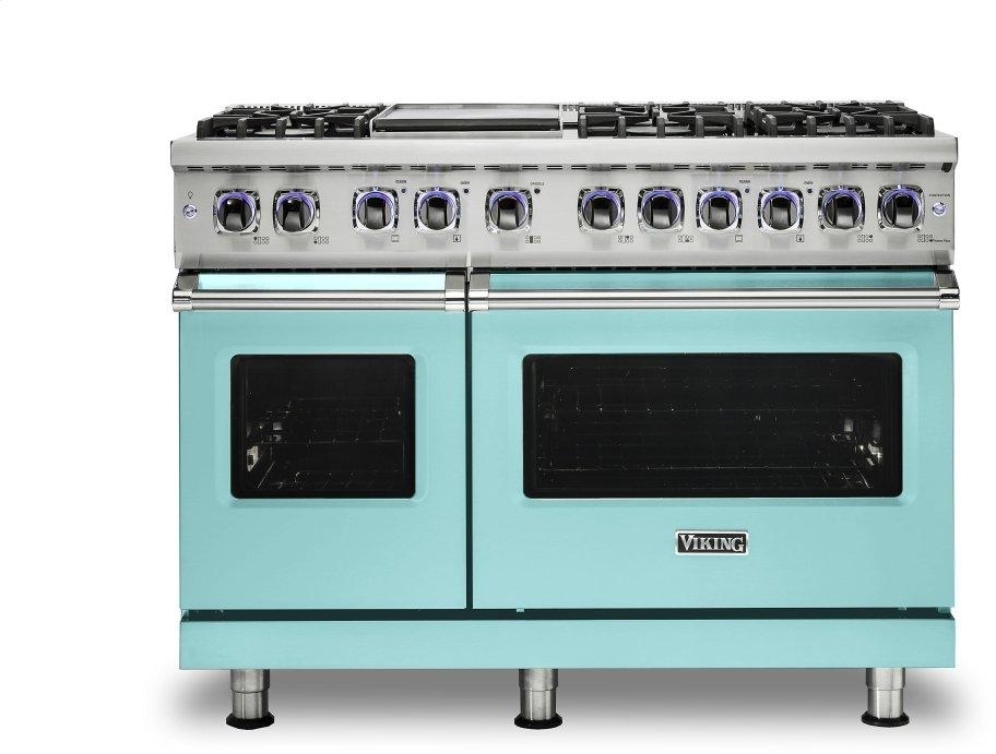 Viking VGR74826GBW Bywater Blue with Natural Gas