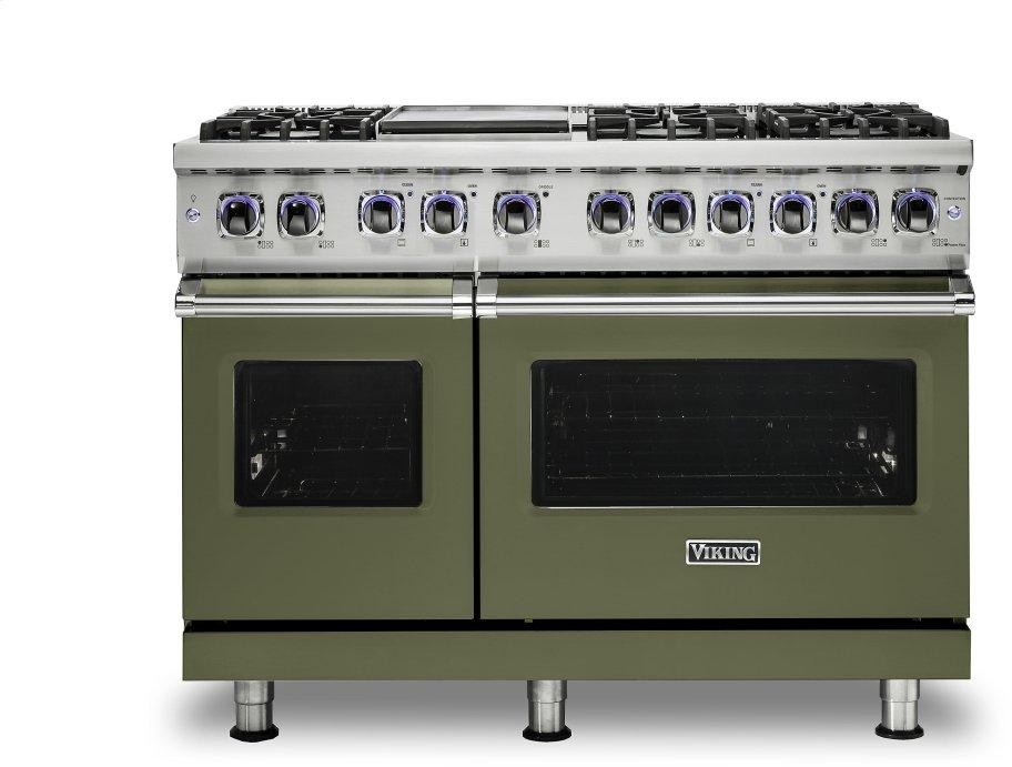 Viking VGR74826GCY Cypress Green with Natural Gas