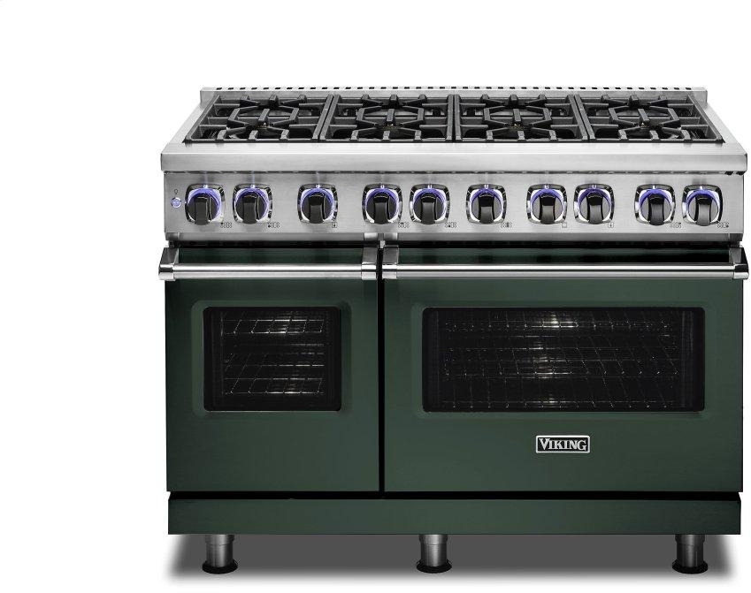 Viking VGR74828BBF Blackforest Green, Natural Gas