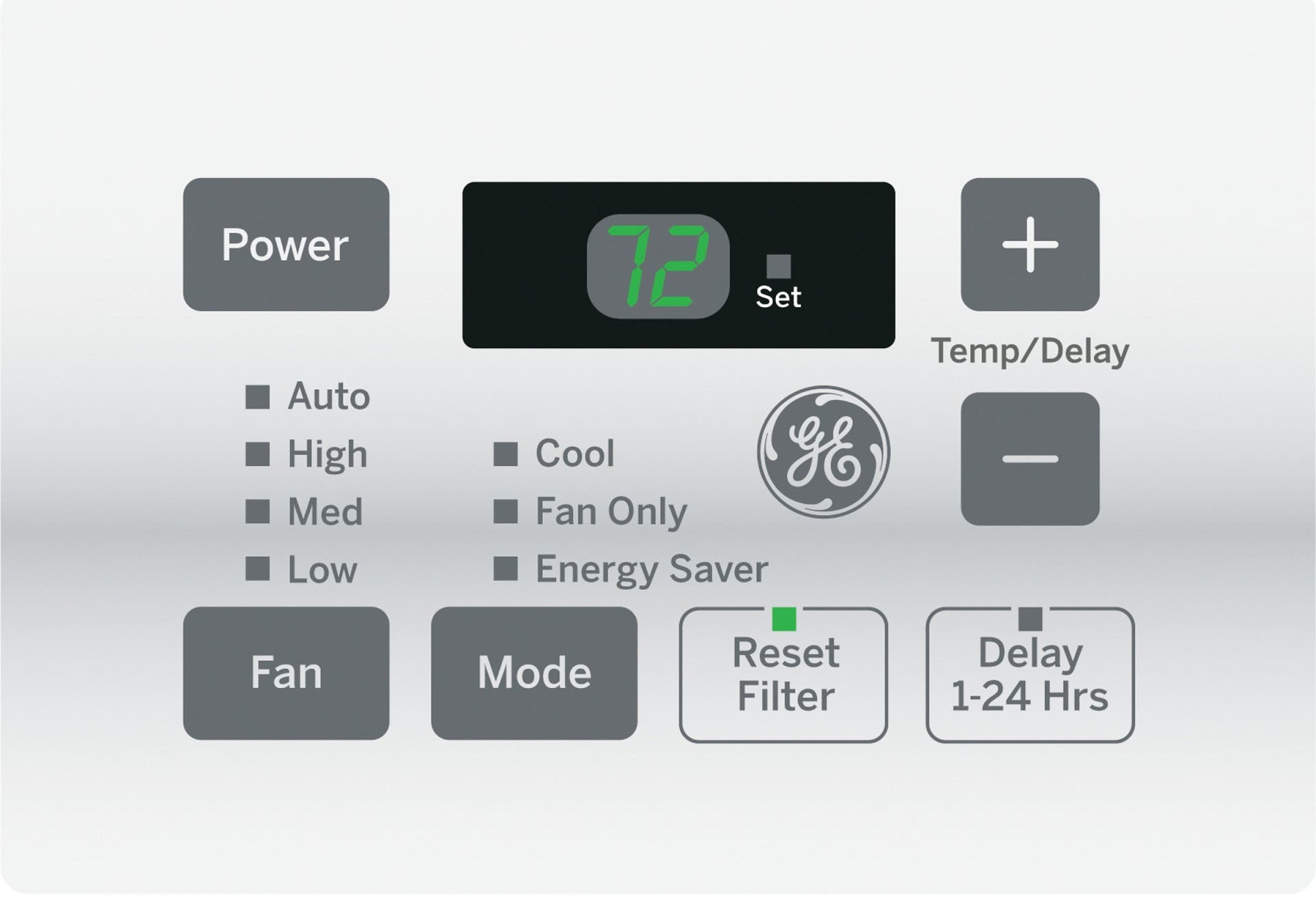 GE AEH10AX White