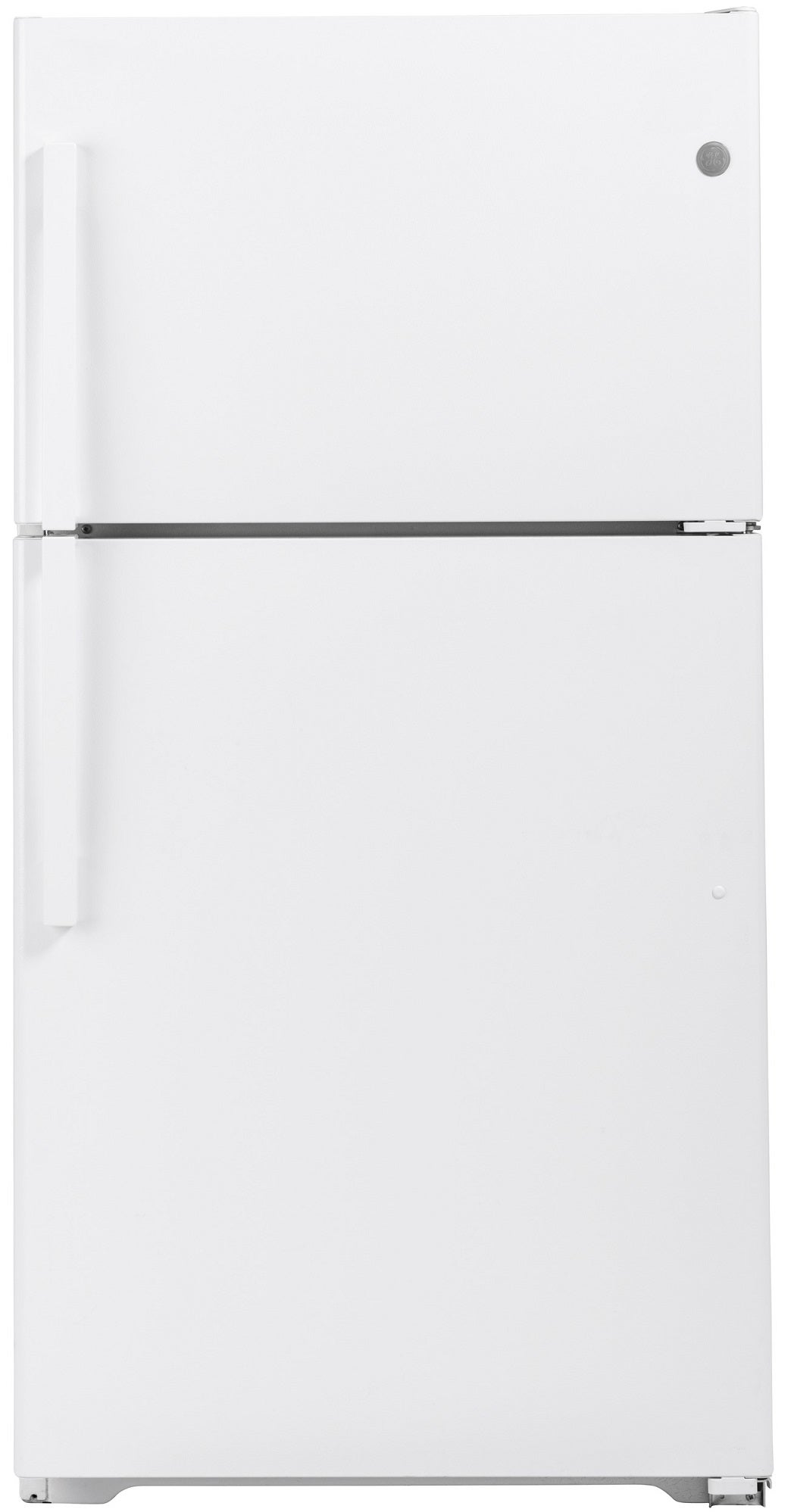 GE GIE22JTNRWW 33 Inch Top Freezer Refrigerator White | Plesser's