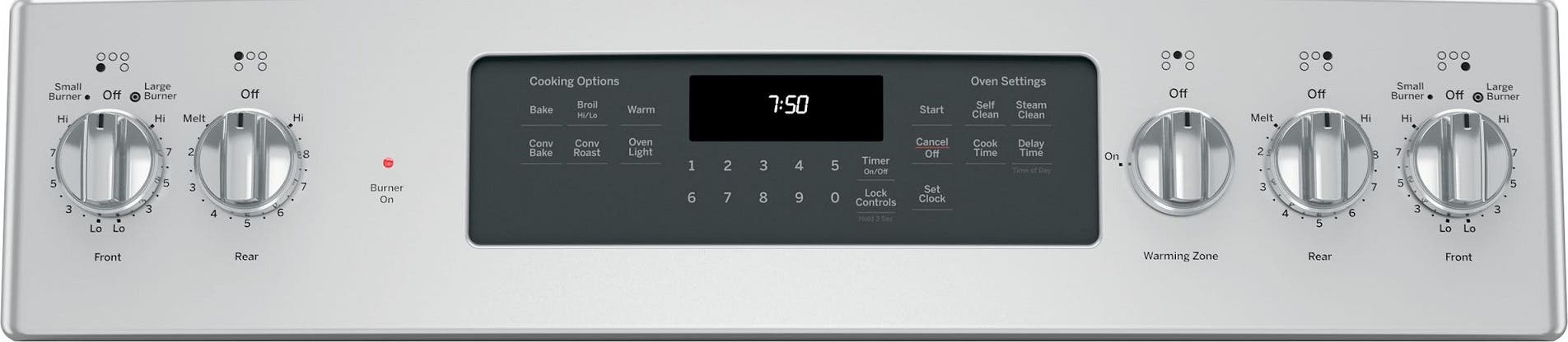GE JB750SJSS Stainless Steel/Gray