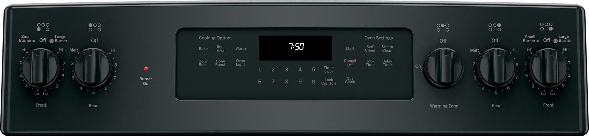 GE JB750DJBB Black