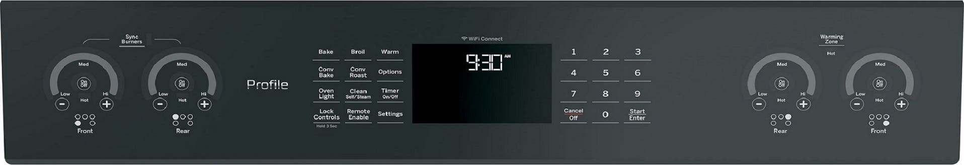 GE PHS930FLDS Black Slate