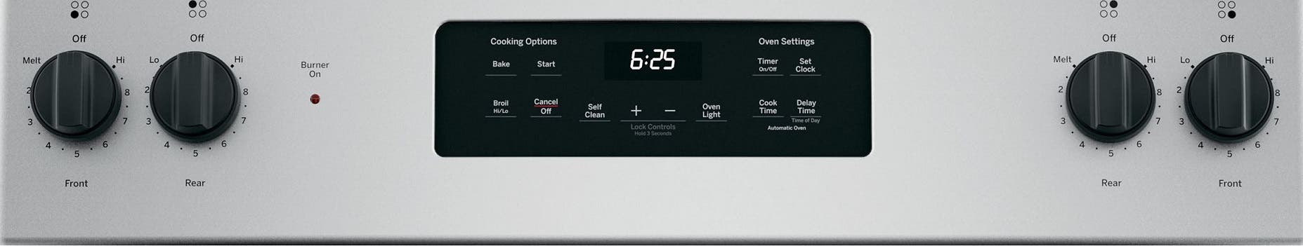 GE JB625GKSA Silver