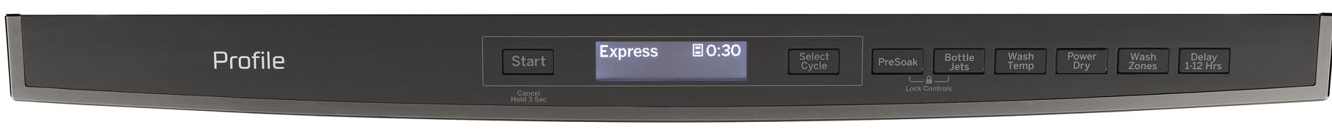 GE PDT855SFLDS Black Slate