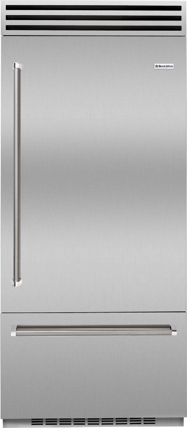 Bluestar BBB36R2CCPLT Custom Color Finish with Right Hinge and Plated Tr...