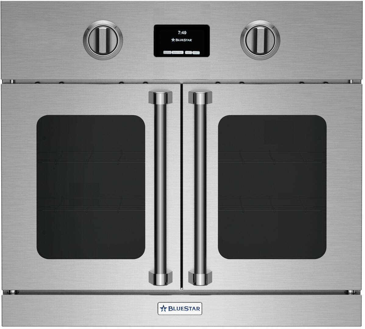 Bluestar BSEWO30ECSDV2PLT Stainless Steel Finish with Plated Trim