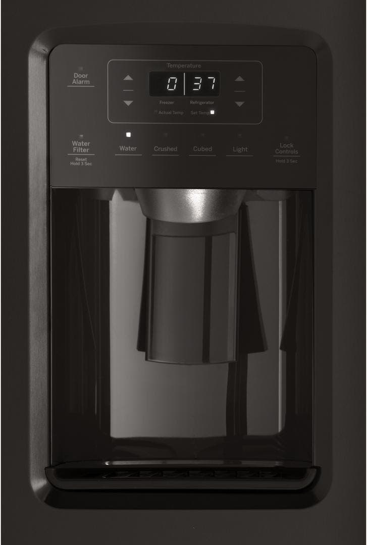 GE GSS25IBNTS Black Stainless Steel