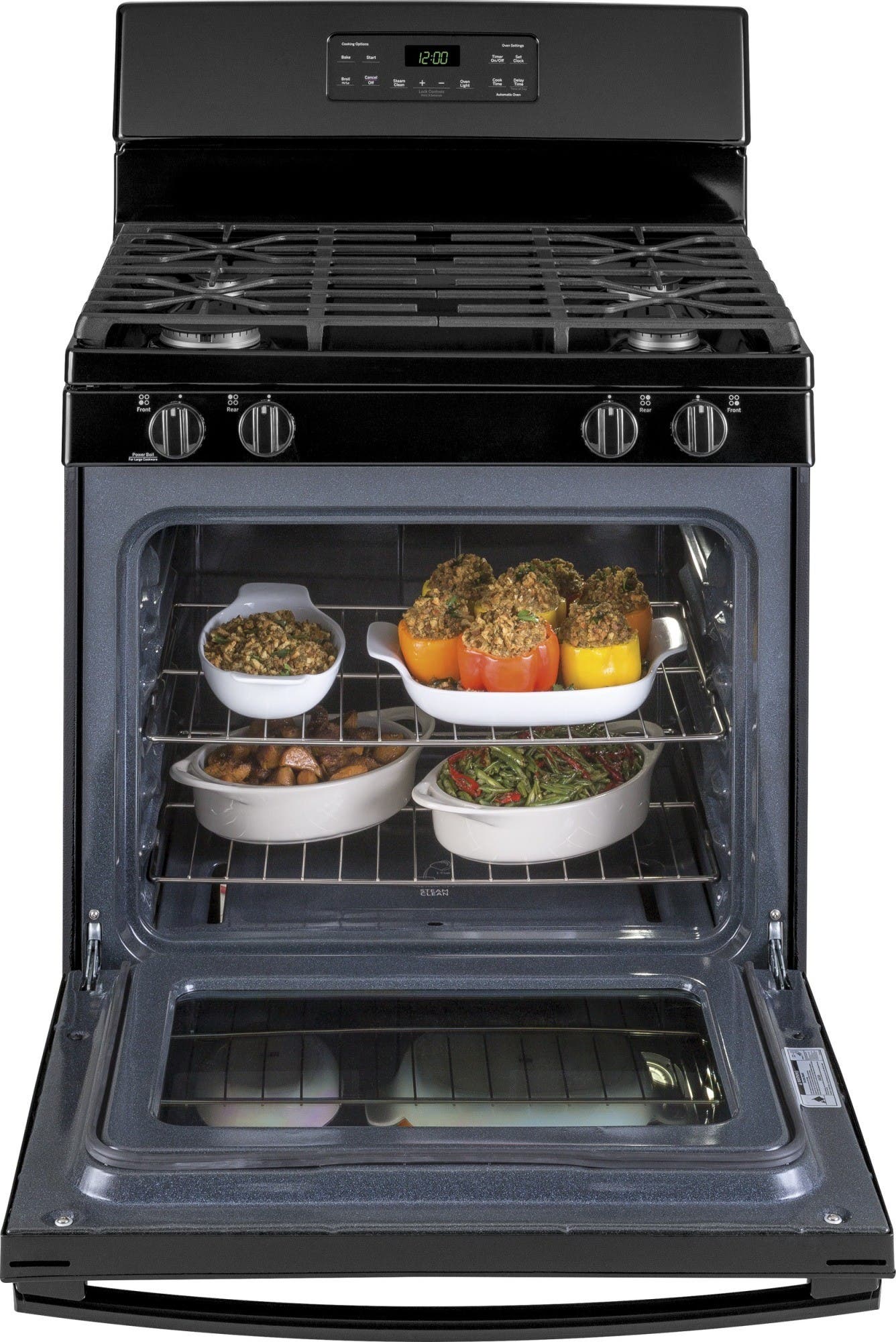 GE JGBS62DEKBB Black