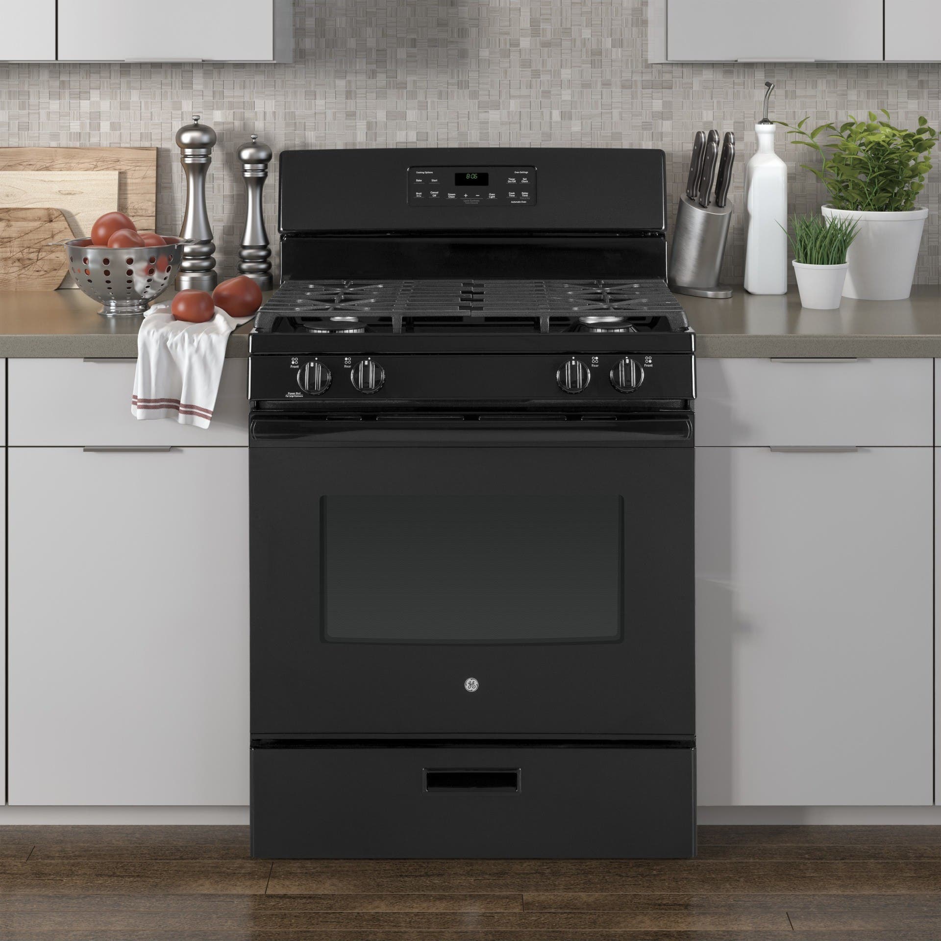 GE JGBS62DEKBB Black