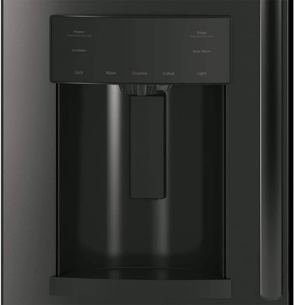 GE GFE28GBLTS Black Stainless Steel