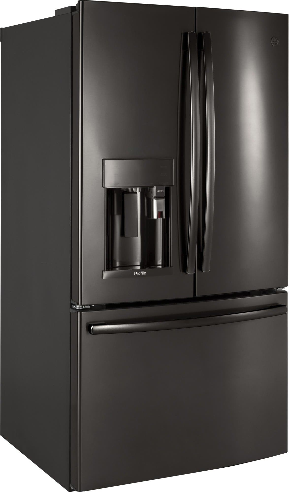 GE PFE28PBLTS Black Stainless Steel