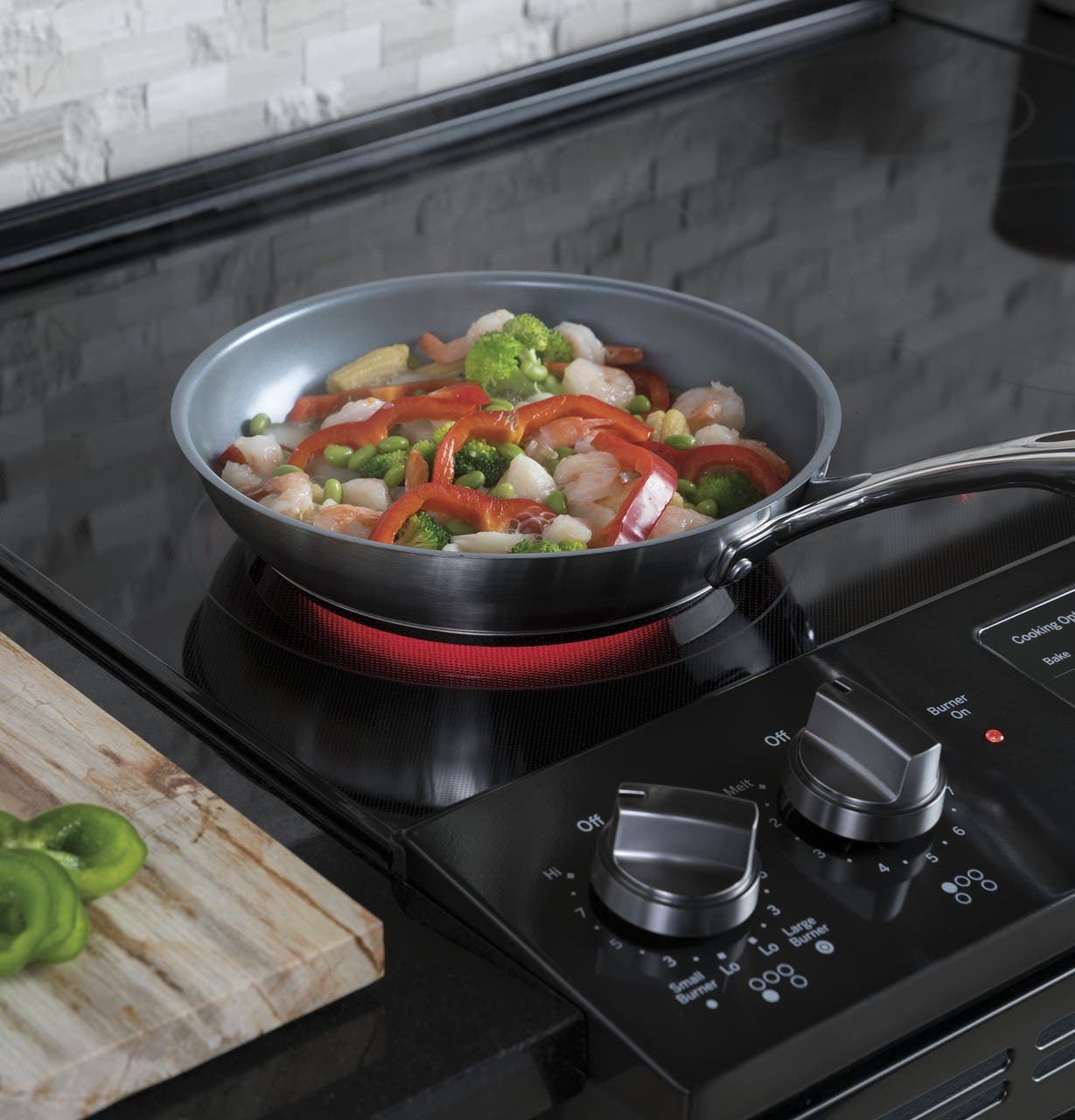 GE JS760BLTS Black Stainless