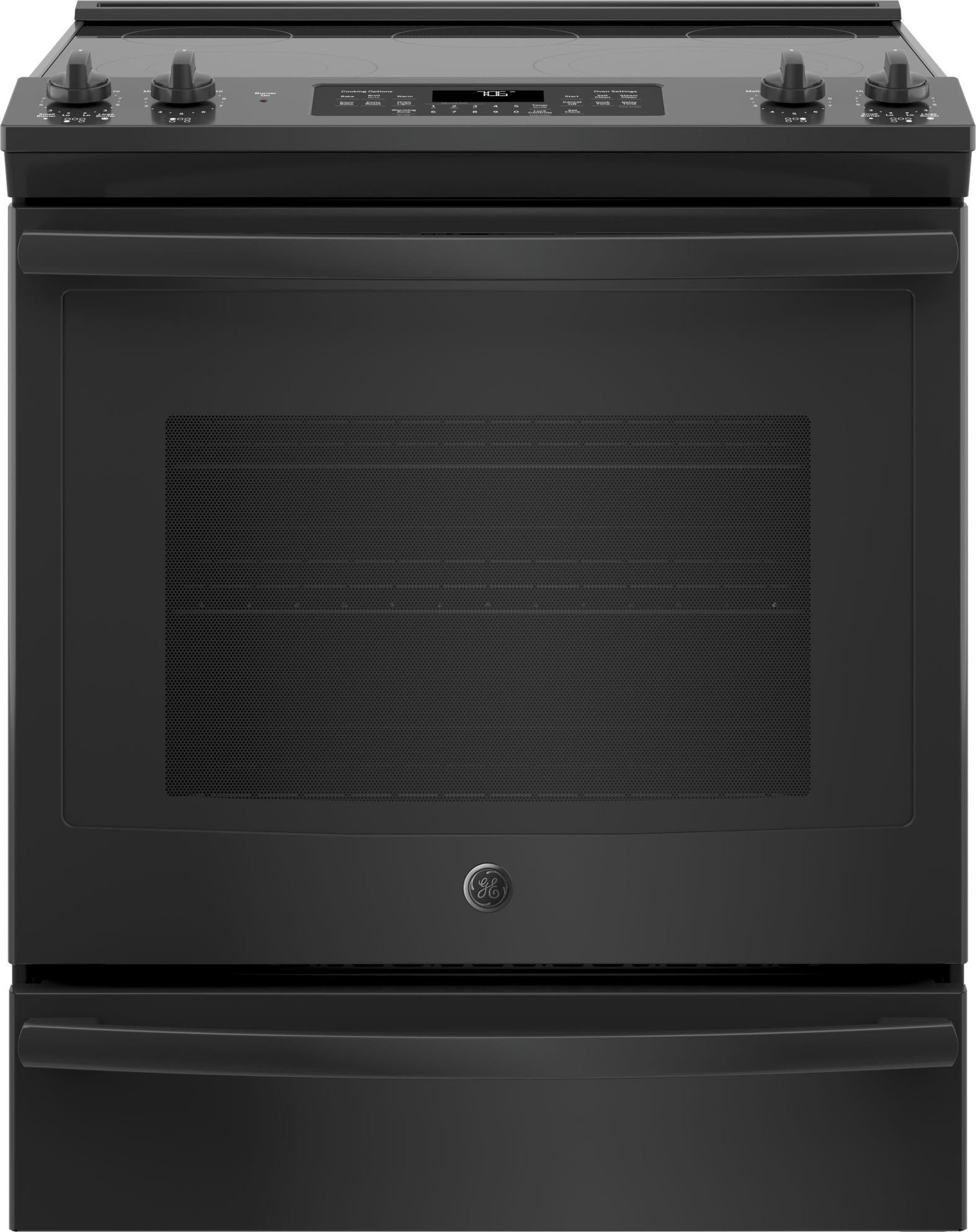 GE JS760DLBB Black