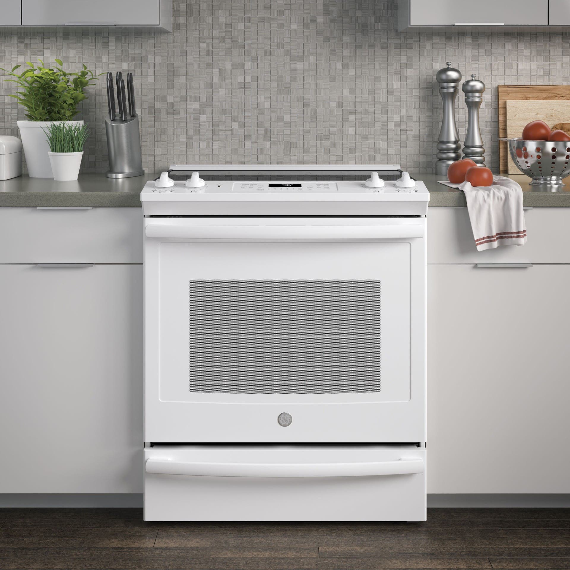 GE JS760DLWW White