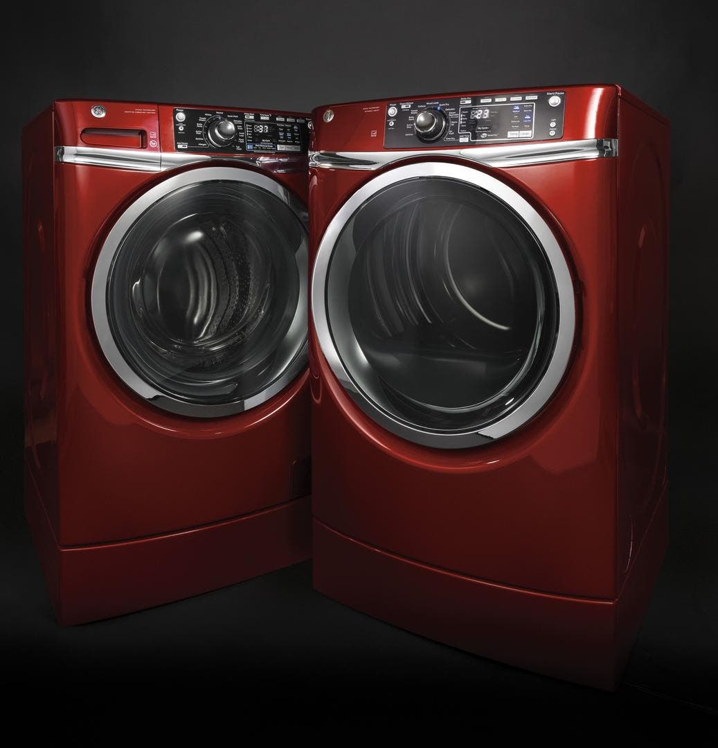 GE GFW490RPKRR Ruby Red