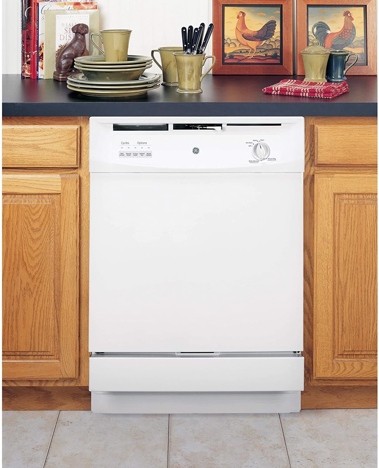 GE GSD3301KWW White