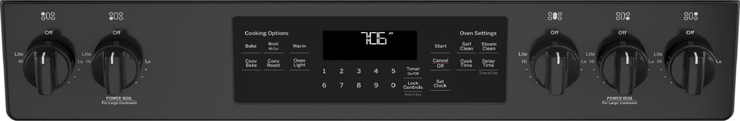 GE JGS760DELBB Black
