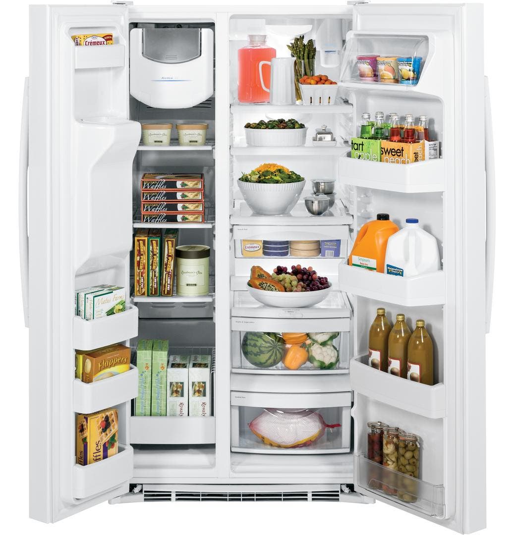 GE GSS25GGHWW White