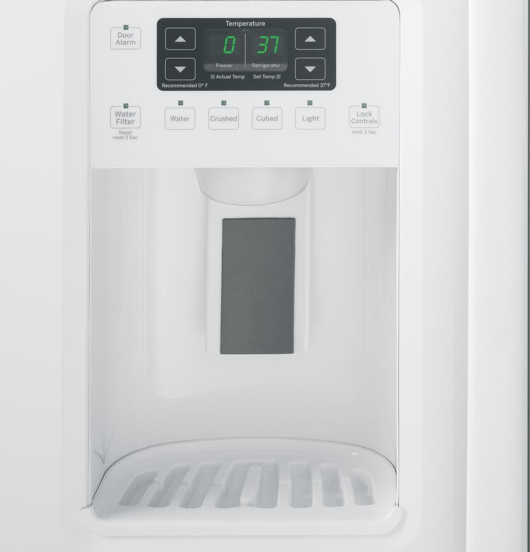GE GSS25GGHWW White