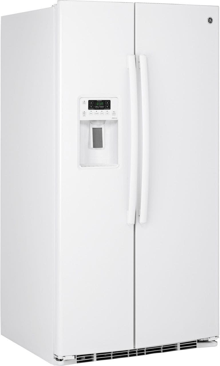 GE GSE25HGHWW White