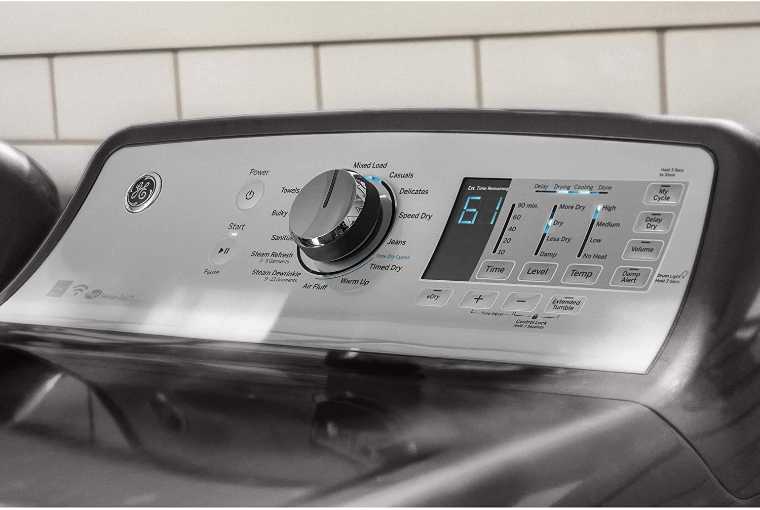 GE GTD75GCPLDG Diamond Gray
